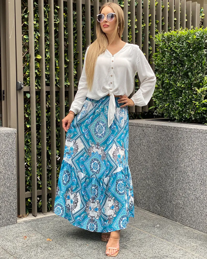 Alba Beaded Skirt