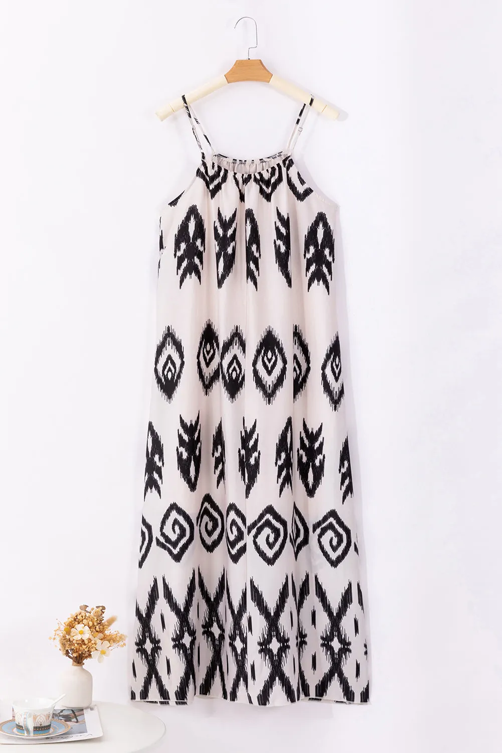 Black Western Aztec Sundress