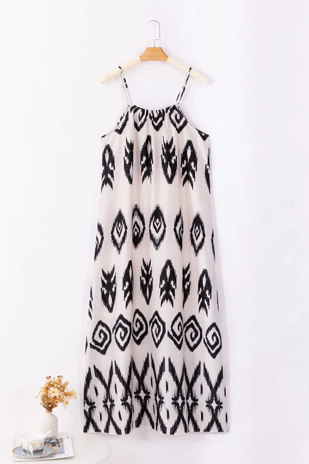 Black Western Aztec Sundress