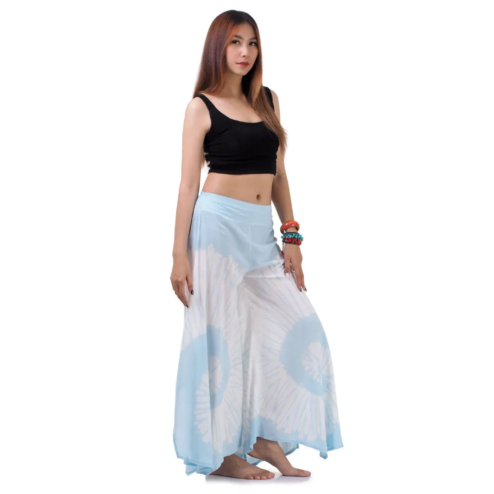 Blushing Rose Hippie Tie Dye Palazzo Pants