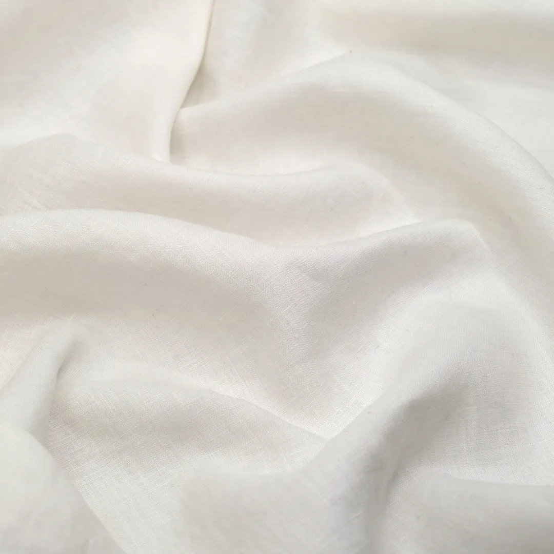 Breezy Lightweight Linen - White