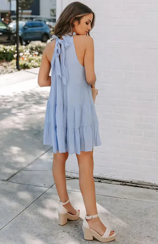 Cotton Loose Tiered Tank Sundress
