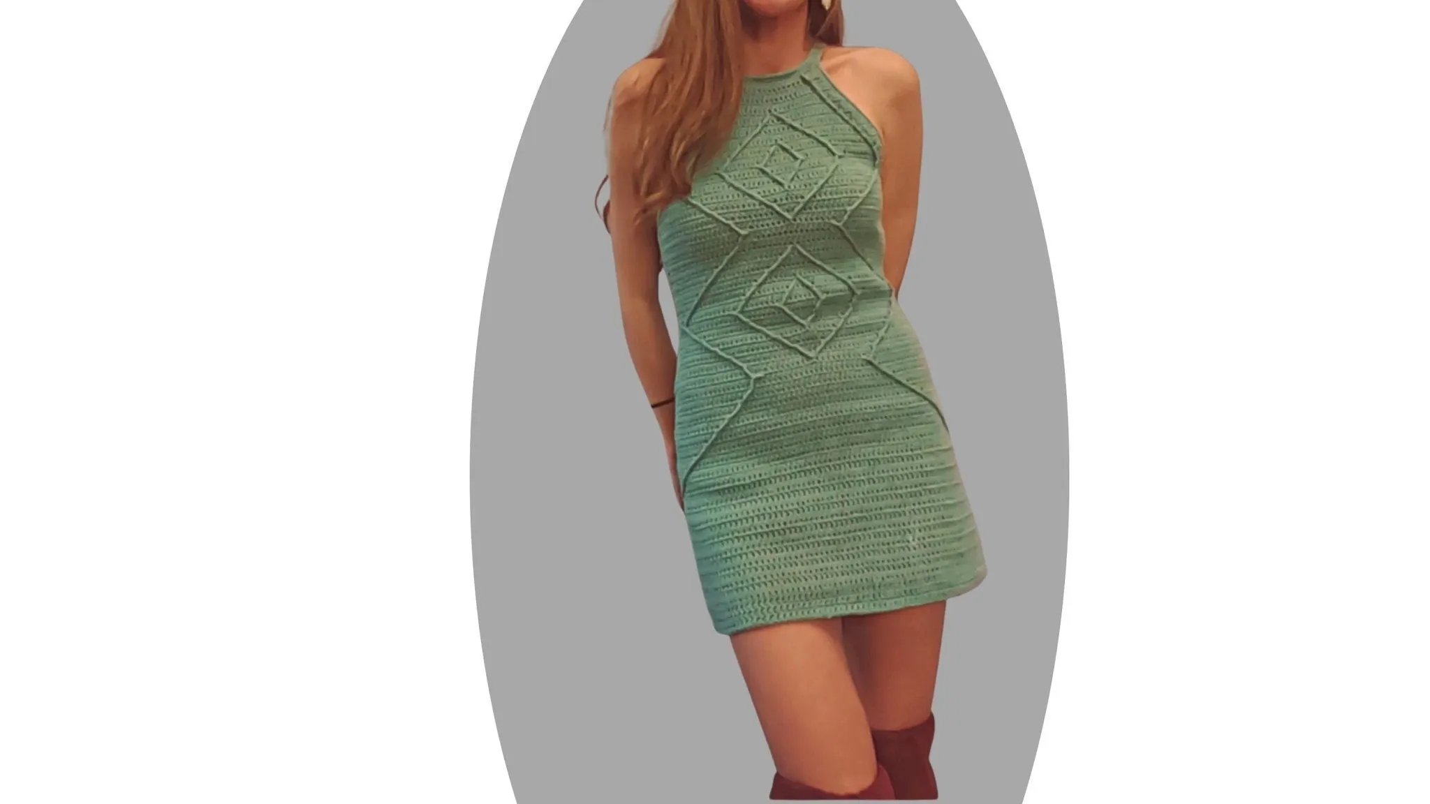 Crochet Dress Pattern - Infinity