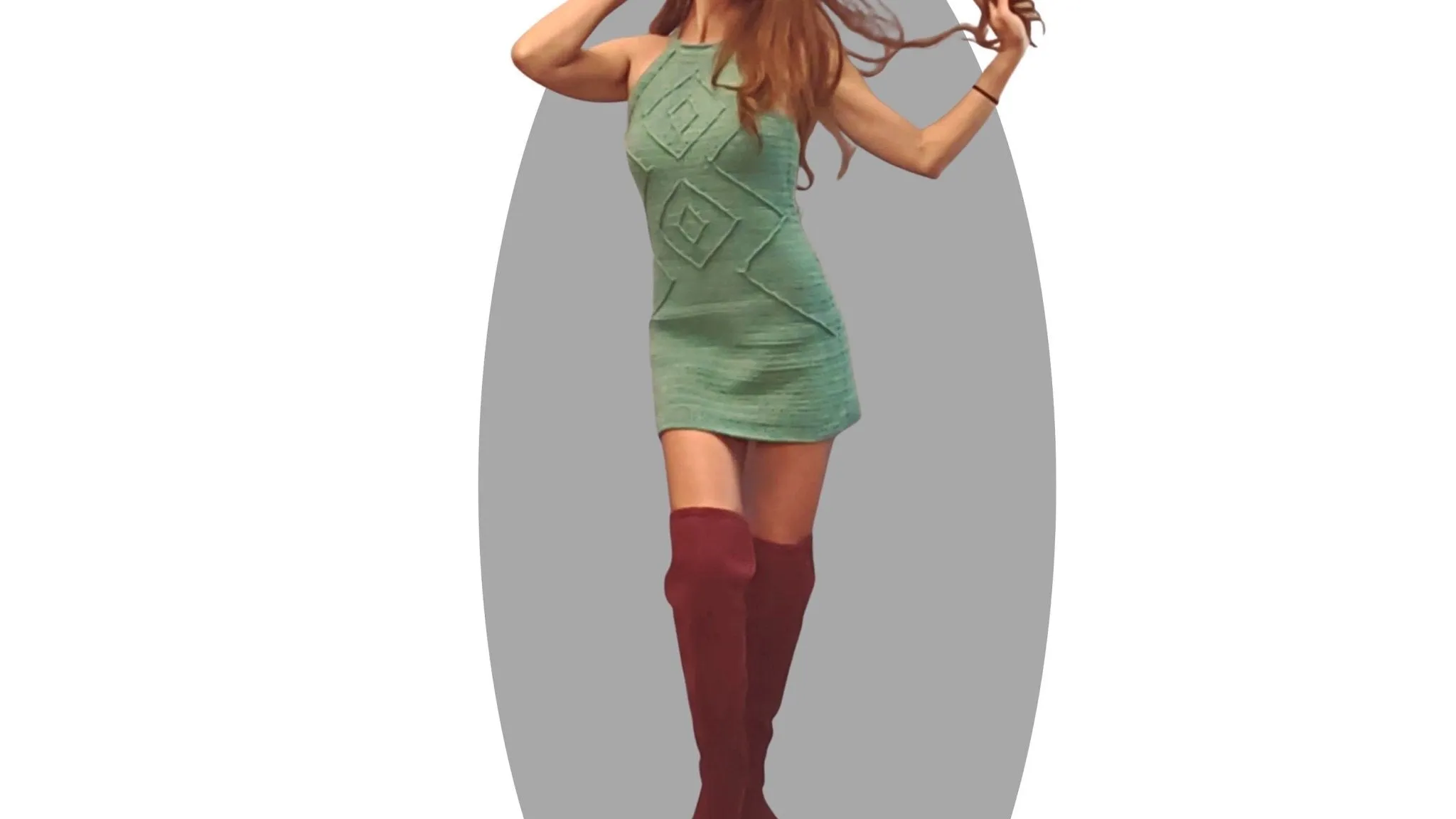 Crochet Dress Pattern - Infinity