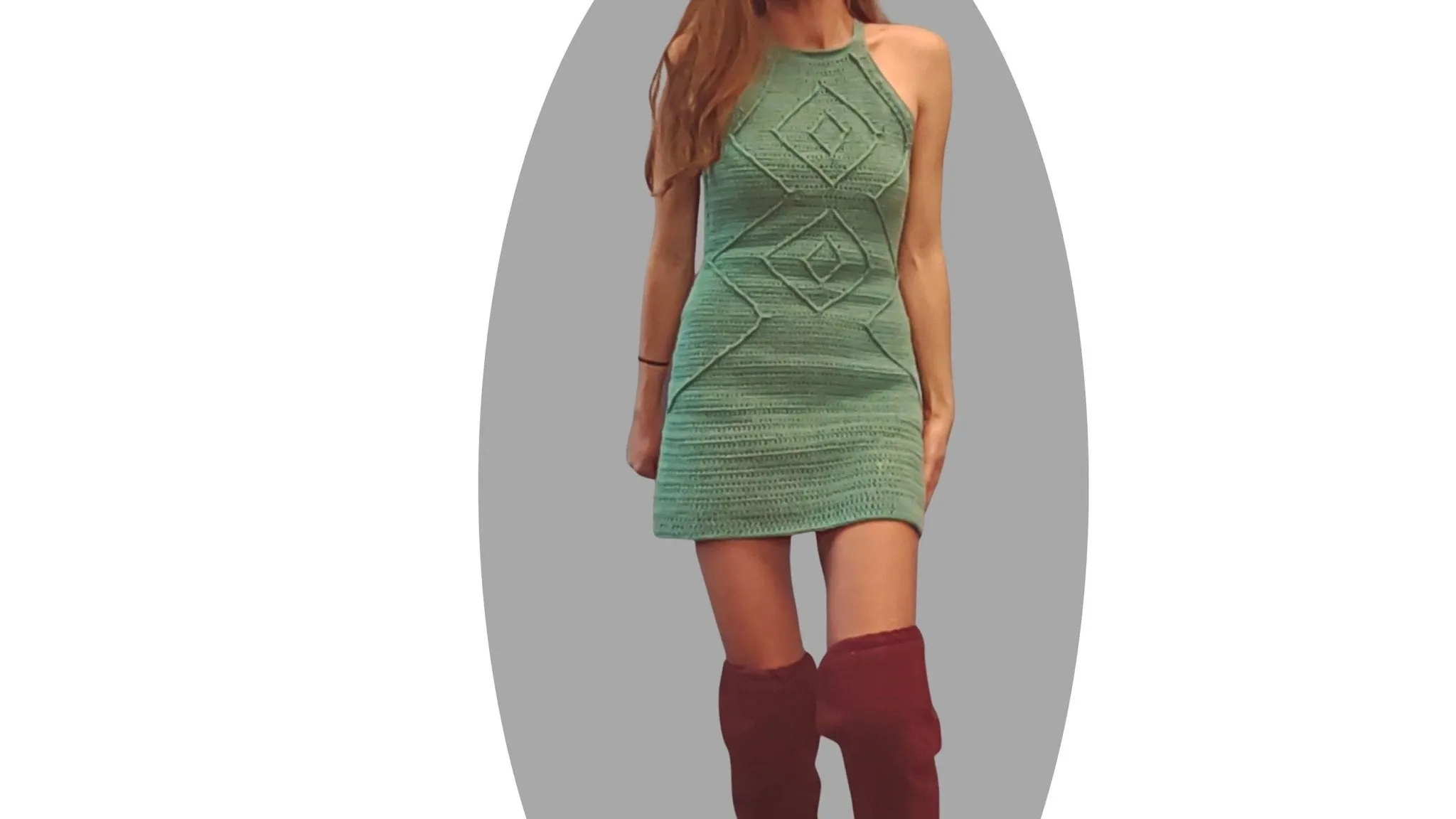 Crochet Dress Pattern - Infinity