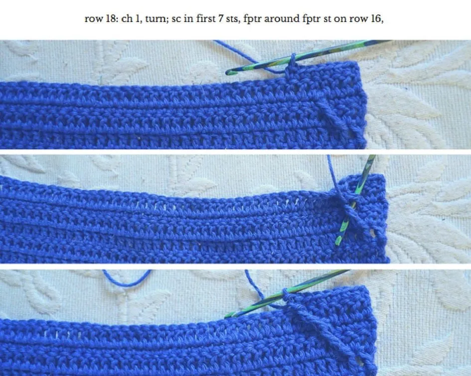 Crochet Dress Pattern - Infinity