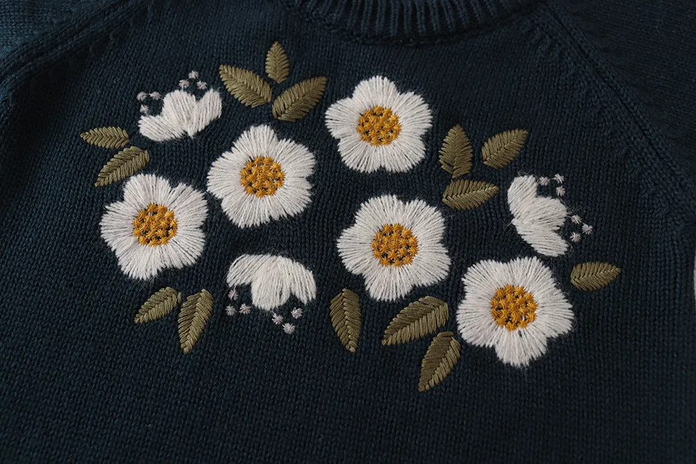 Daisy Knit Romper