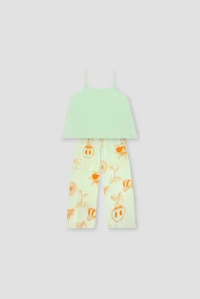 Emoji Pj Set For Women - Spray