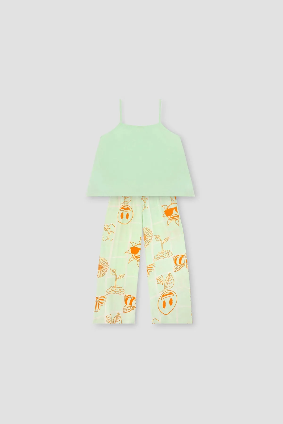 Emoji Pj Set For Women - Spray