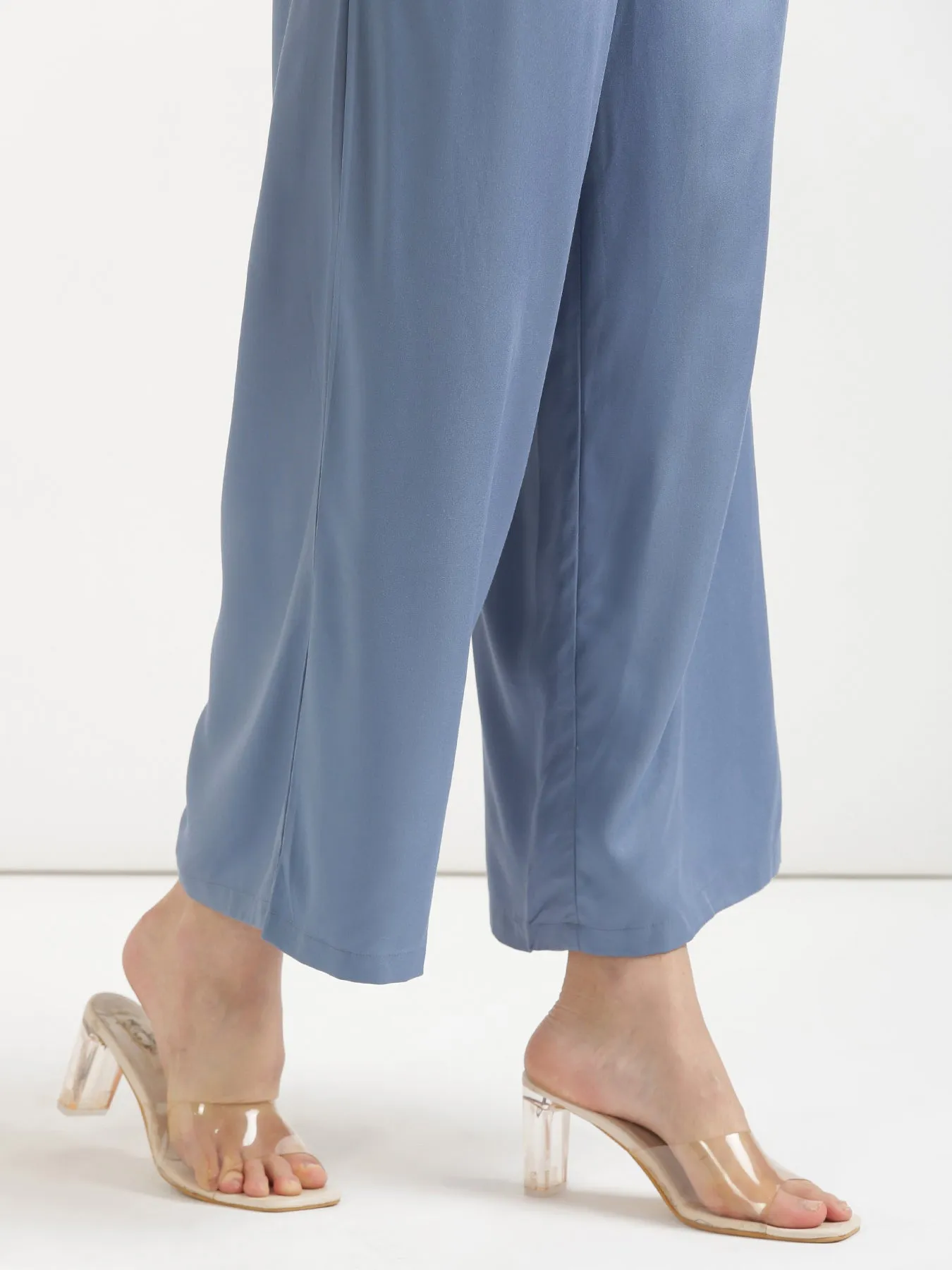 English Blue Palazzo Pant