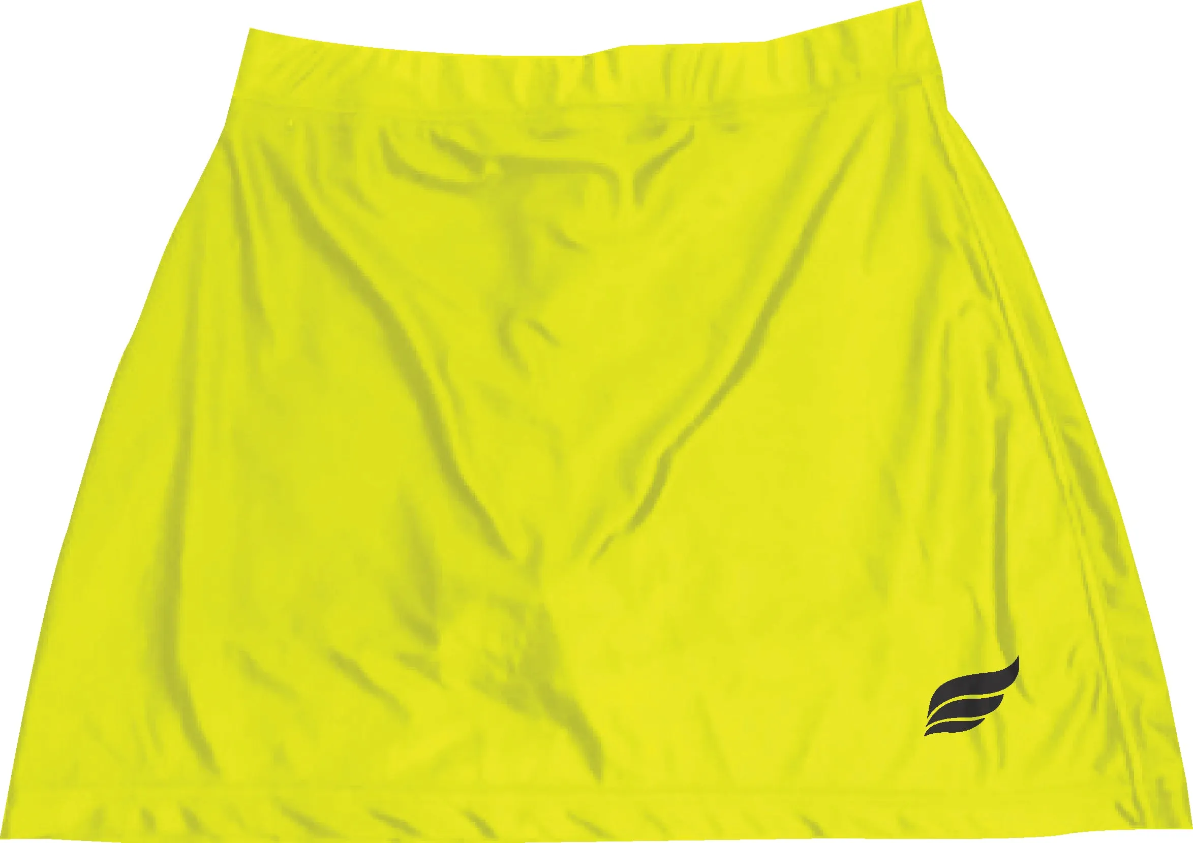 FLATBAND BOWLING SKORT - NEON YELLOW