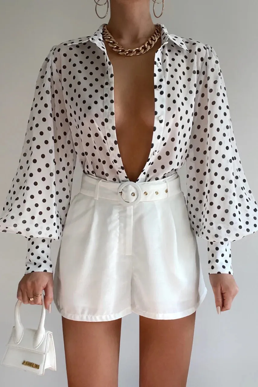 Fleetwood Blouse - Polka Dot
