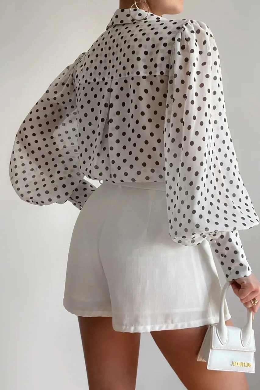 Fleetwood Blouse - Polka Dot