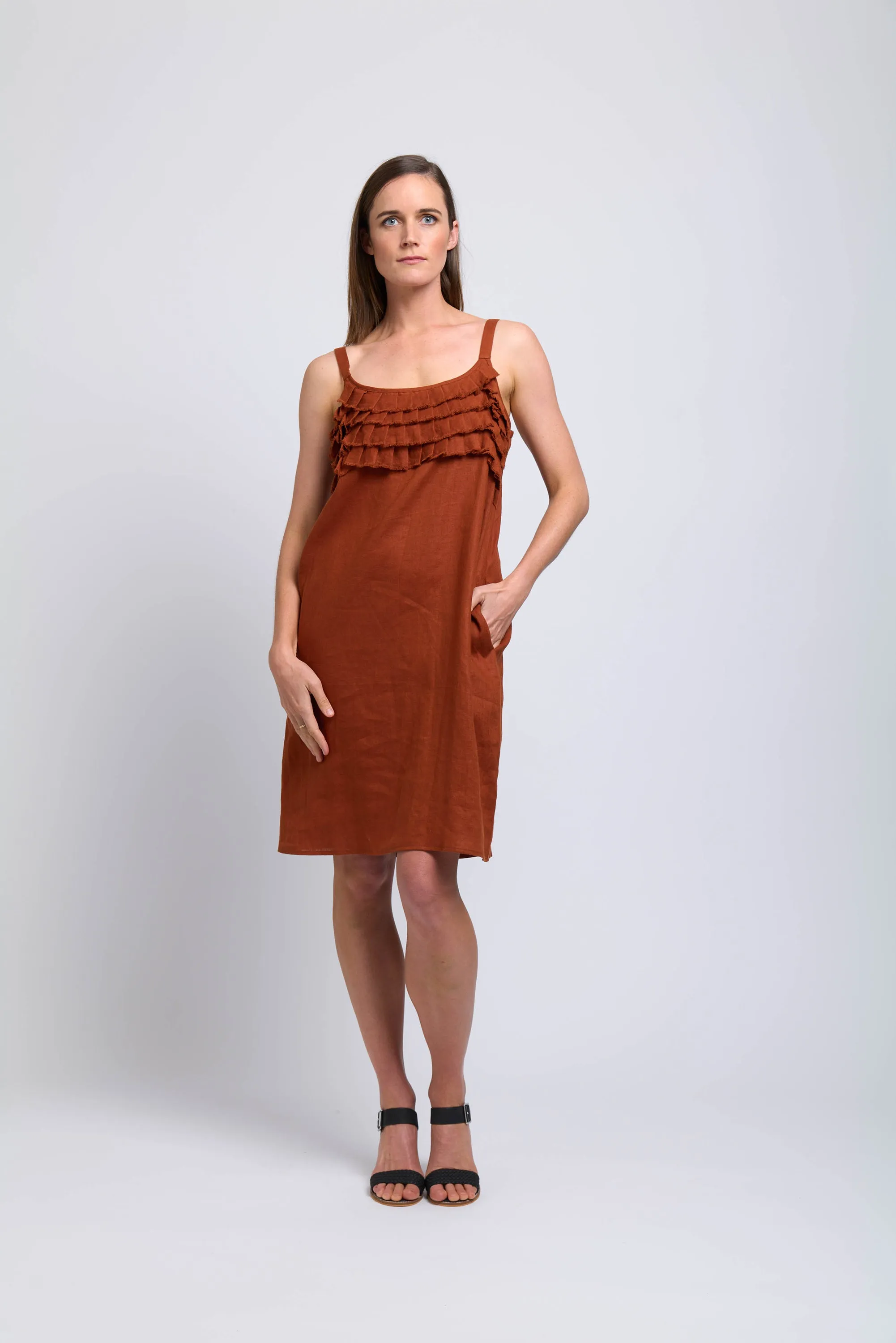 Foil Pleat Dreams Dress