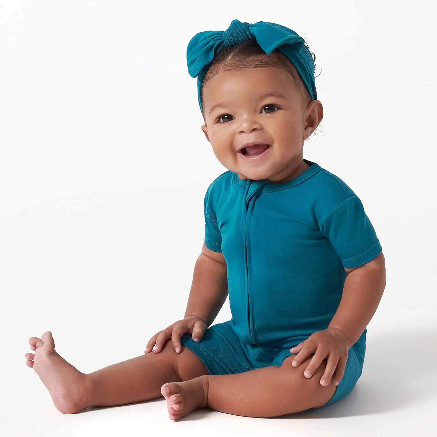 Gerber Unisex Baby Buttery Soft Short Sleeve Romper with Viscose Made from Eucalyptus