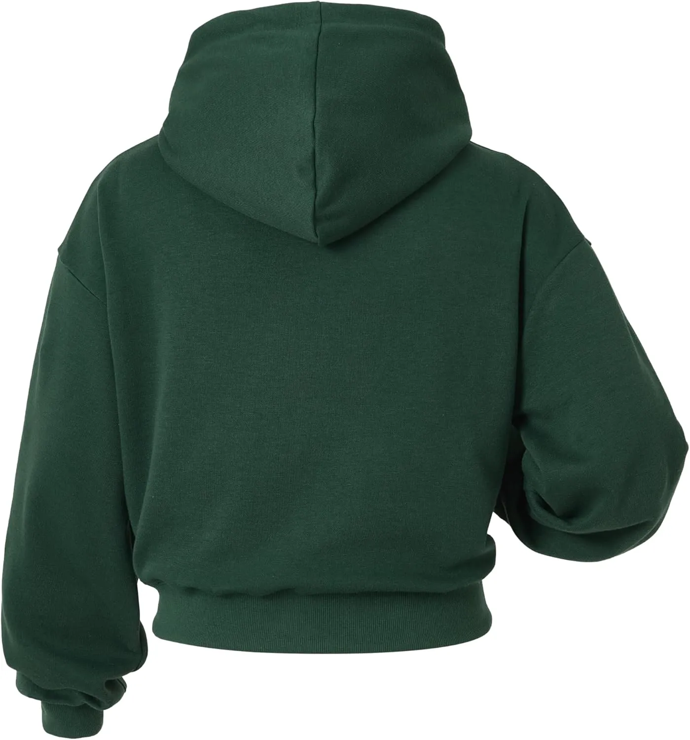 GIVON Women's Cropped Hoodie Pullover Drop Shoulder Lightweight Loose Casual Crop Hoodies