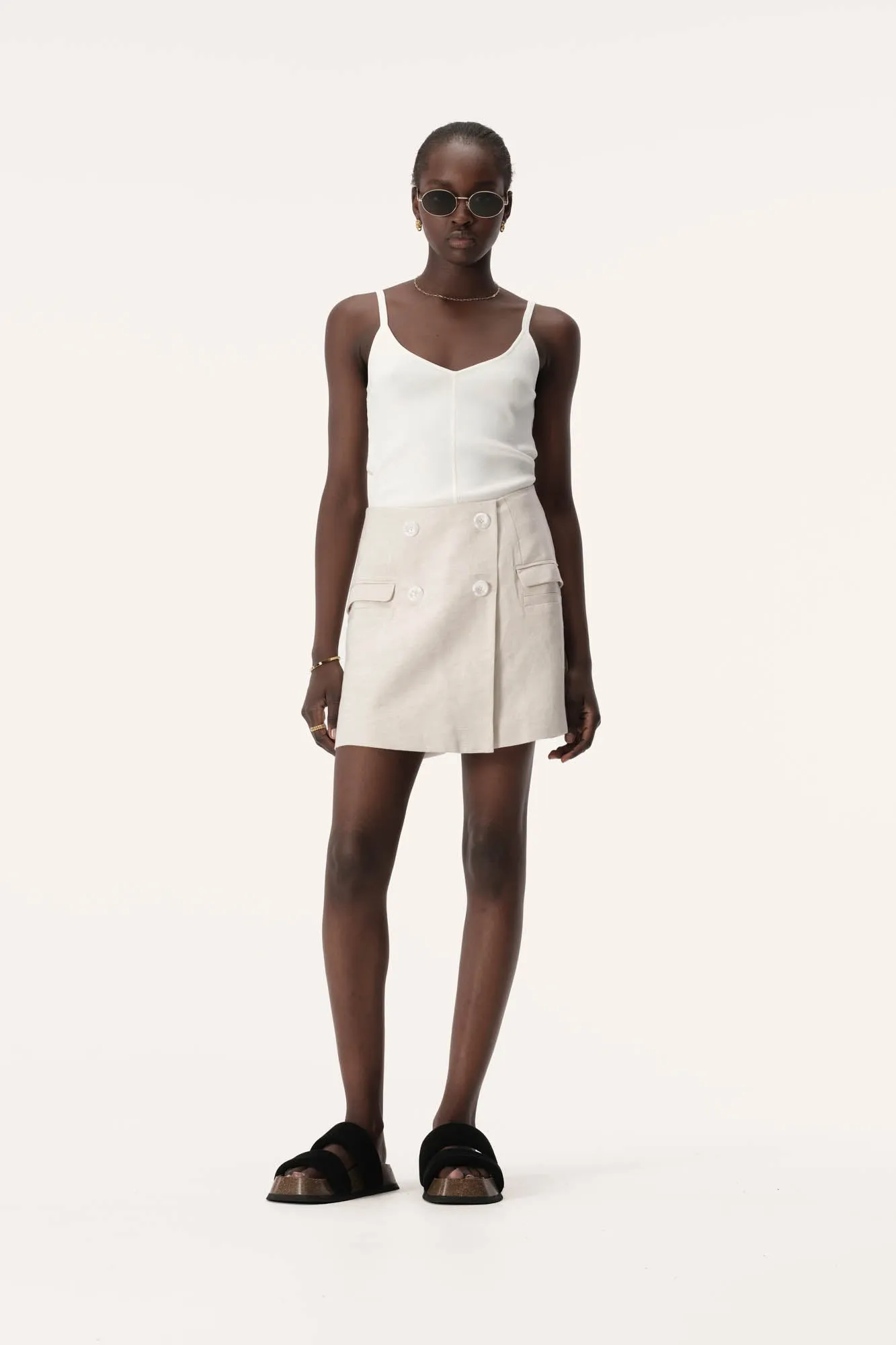 Martina Skirt in Natural