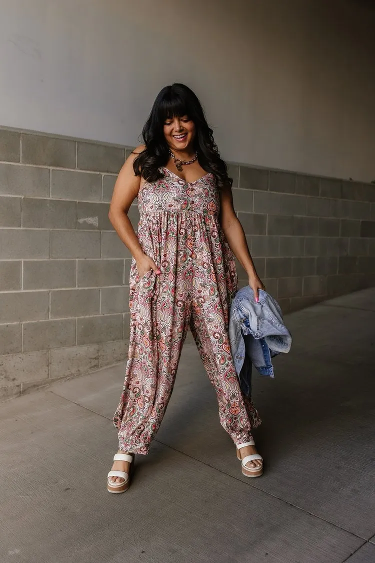 Paisley Boho Jumpsuit