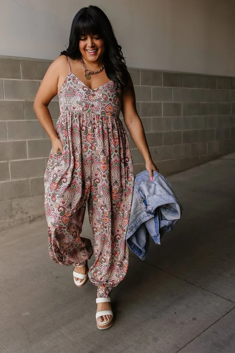 Paisley Boho Jumpsuit