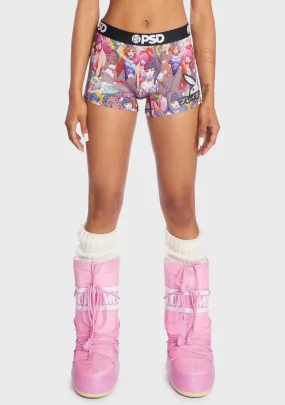 Playboy Cyber Bunnies Boy Shorts