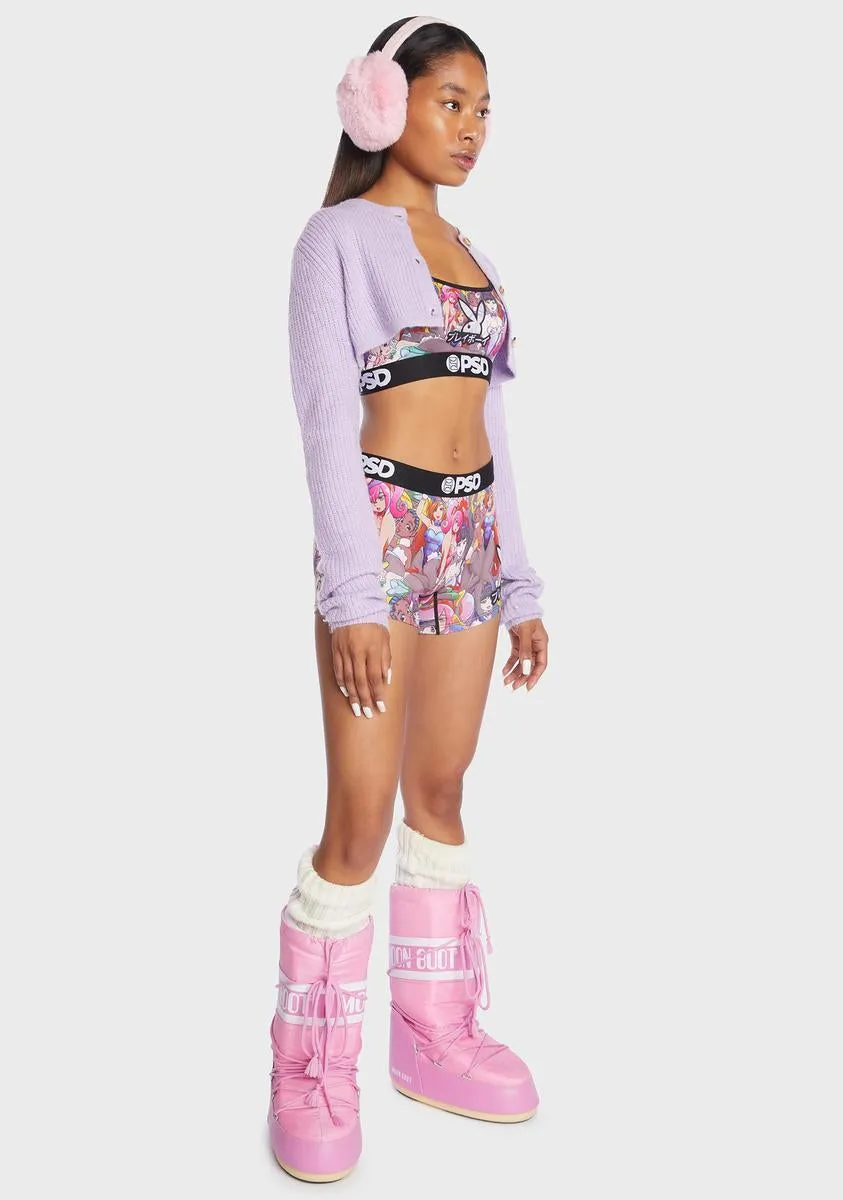 Playboy Cyber Bunnies Boy Shorts