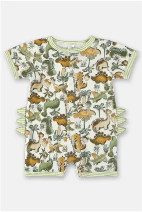 Soft Jersey Cotton Dino Jungle Romper