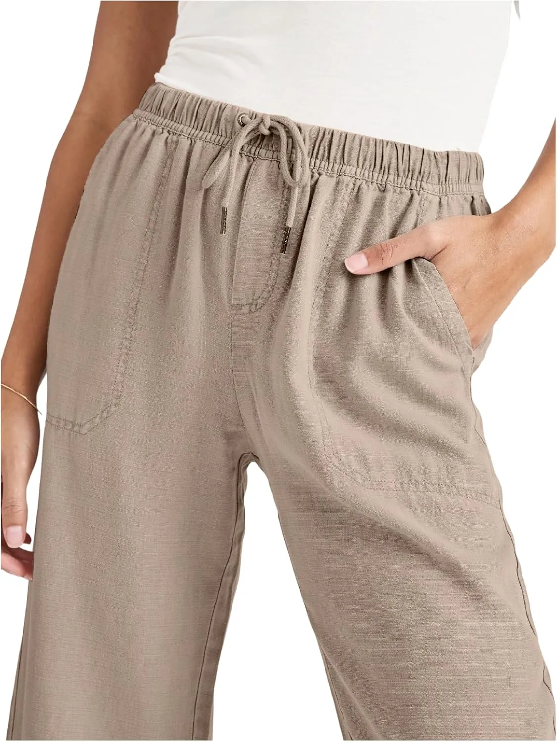 Splendid Women's Angie Crop Wide Leg Pants
