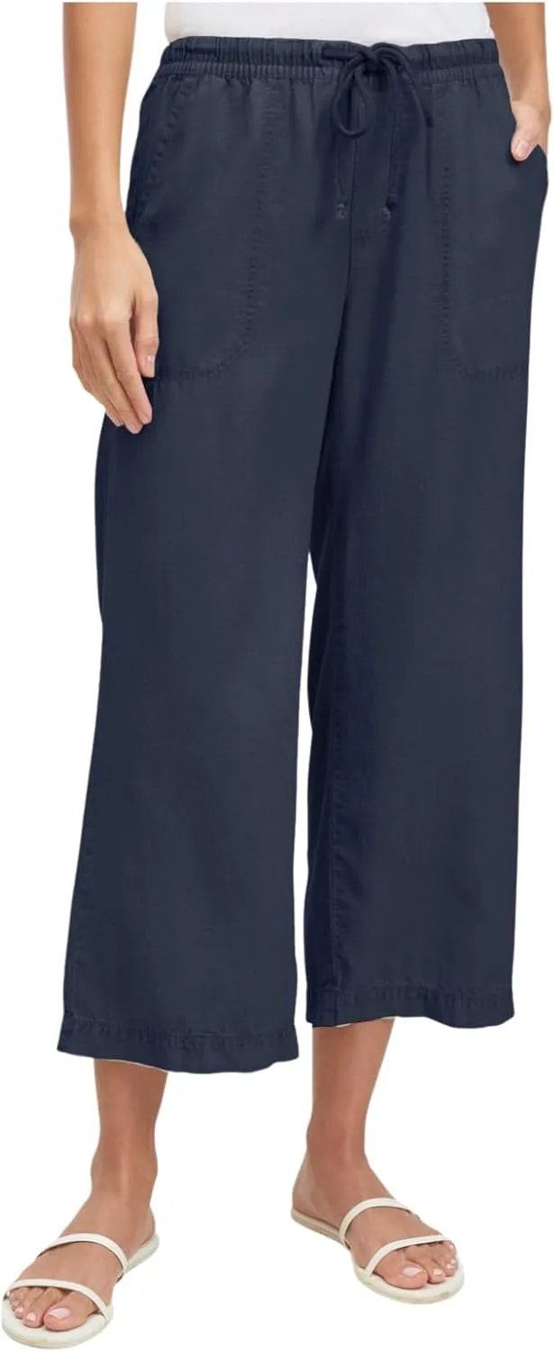 Splendid Women's Angie Crop Wide Leg Pants