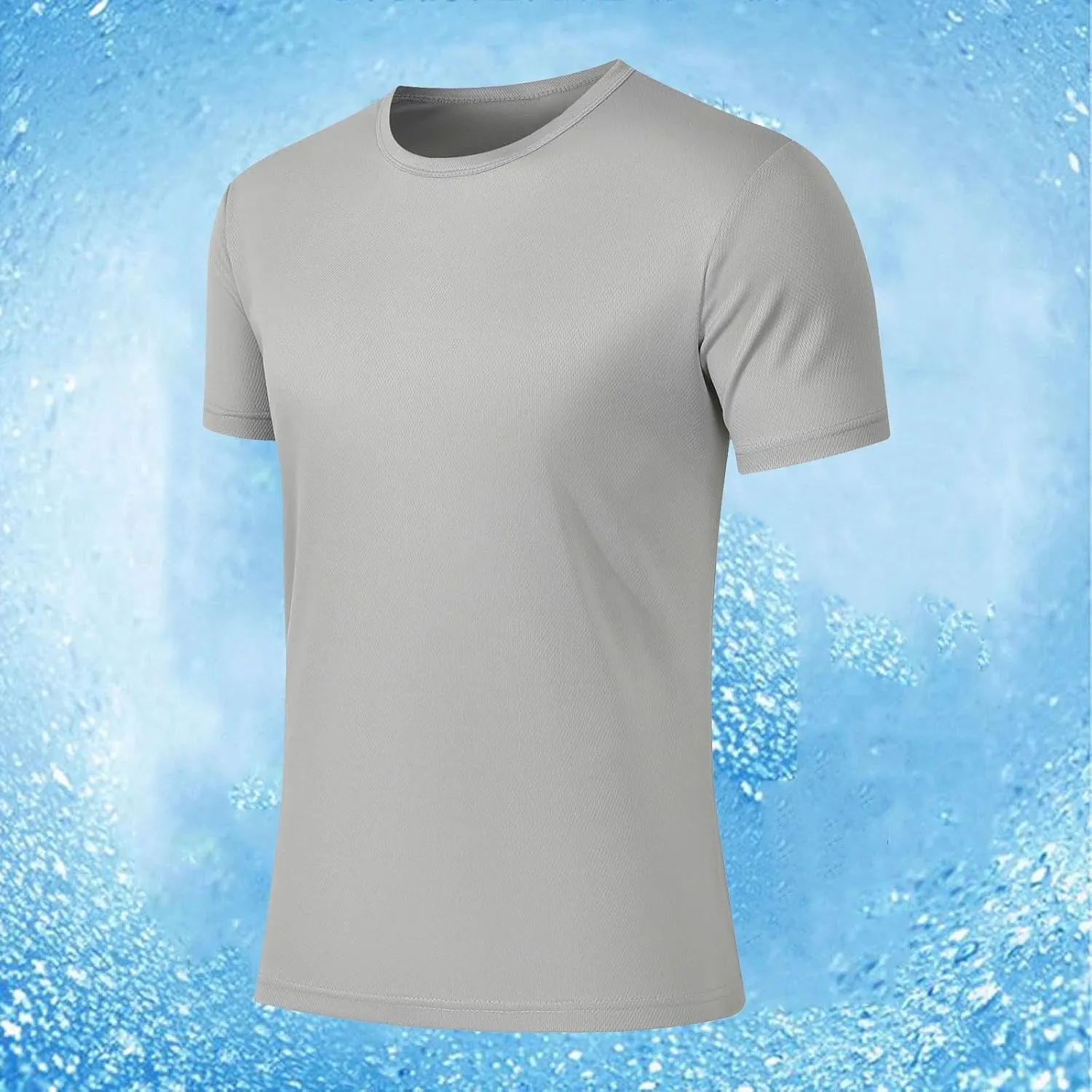 Sun Shirts for Men UV SPF UPF 50  Short Sleeve Rash Guard Fishing Running Top Quick Dry Outdoor Swim Breathable Shirt
