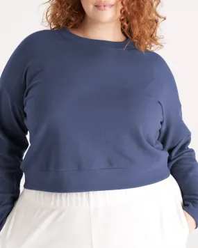 The Cropped Sweatshirt | Midnight