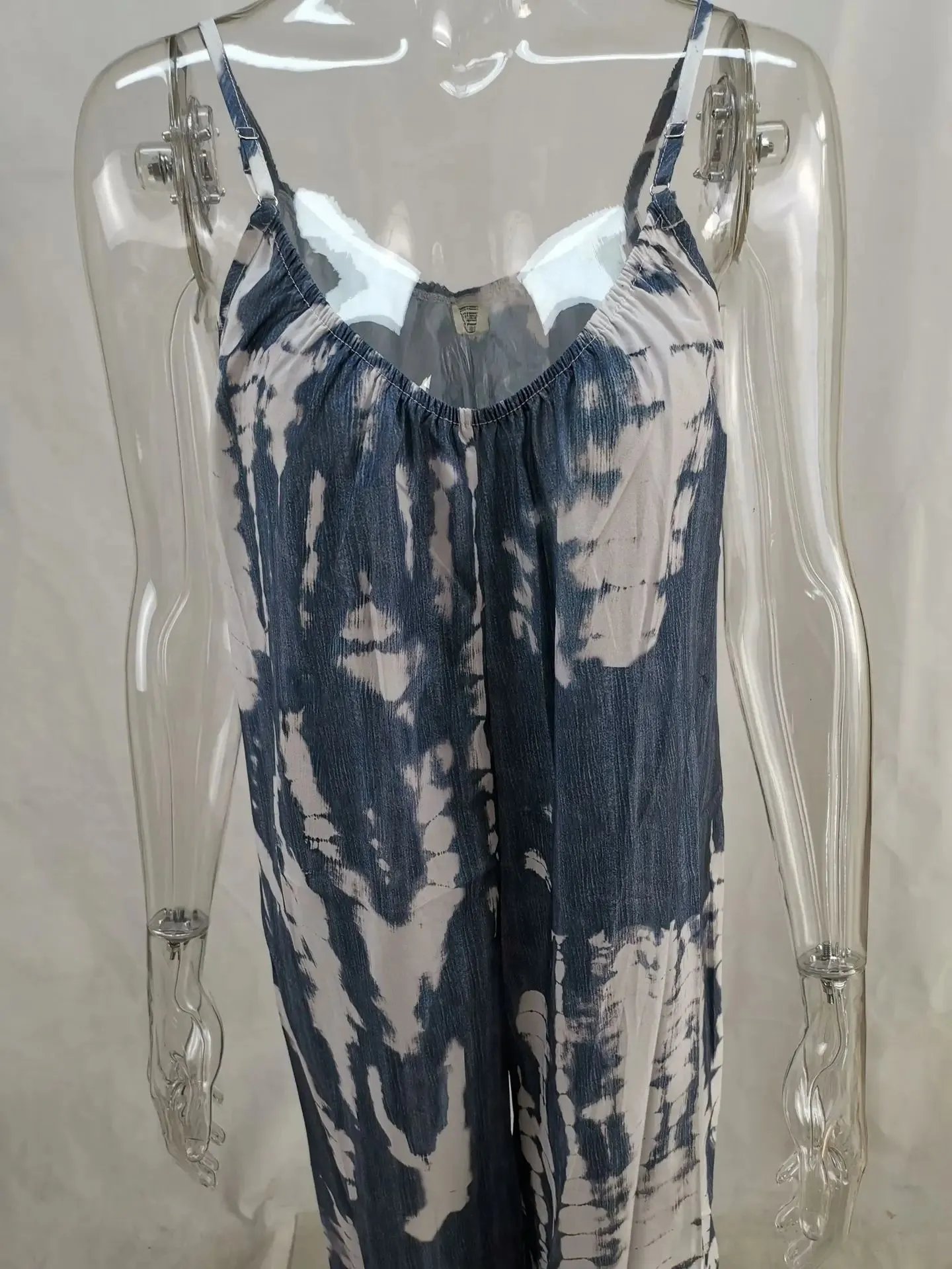 The Sandra Tie-Dye Loose Jumpsuit for Women
