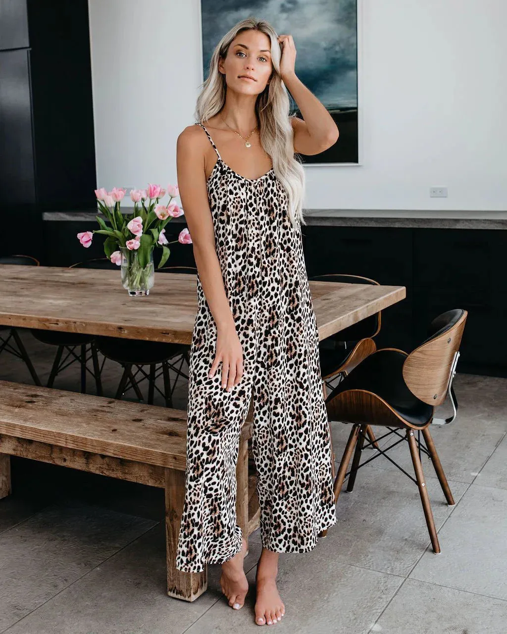 The Sandra Tie-Dye Loose Jumpsuit for Women
