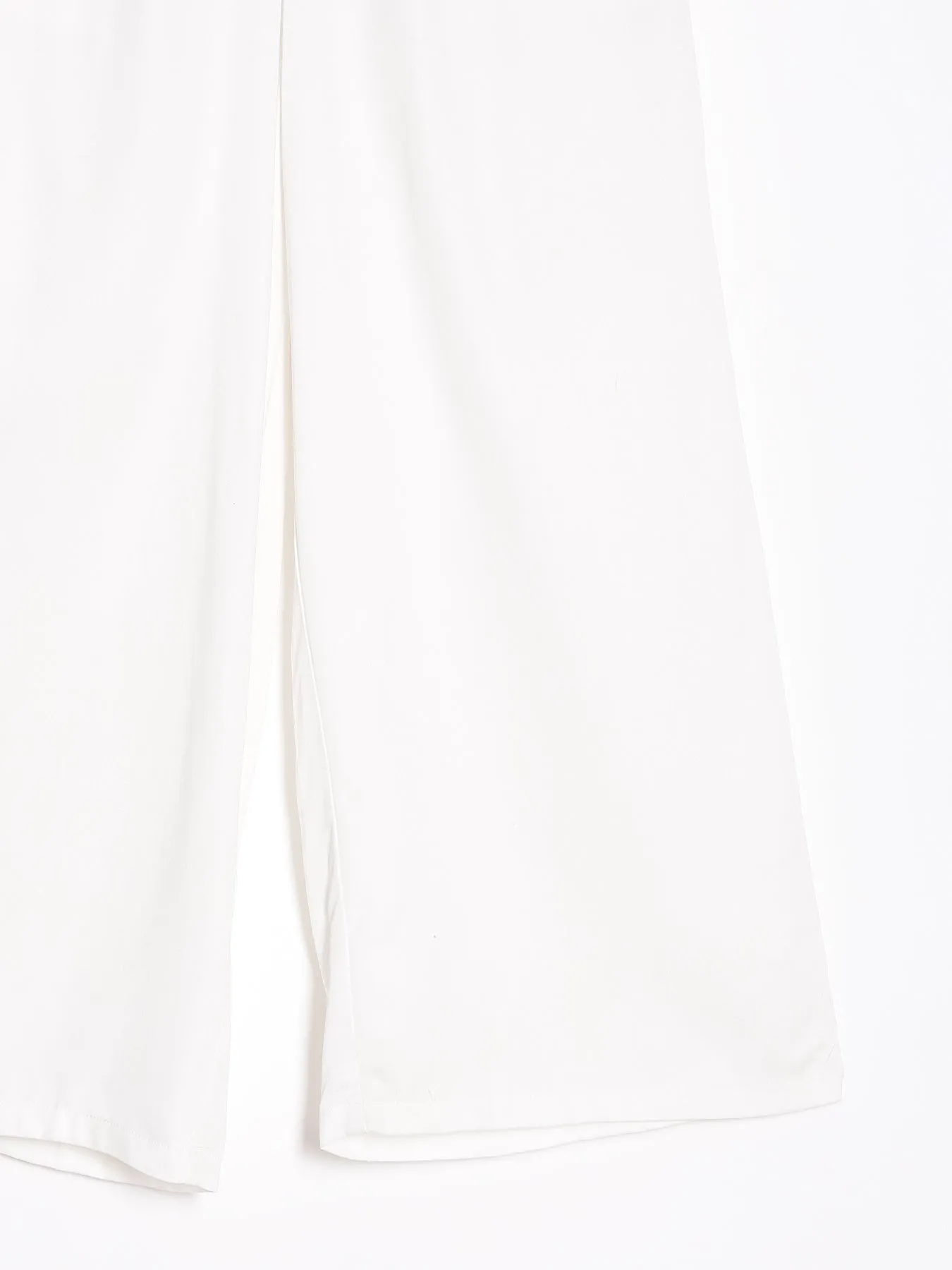 White Palazzo Pant