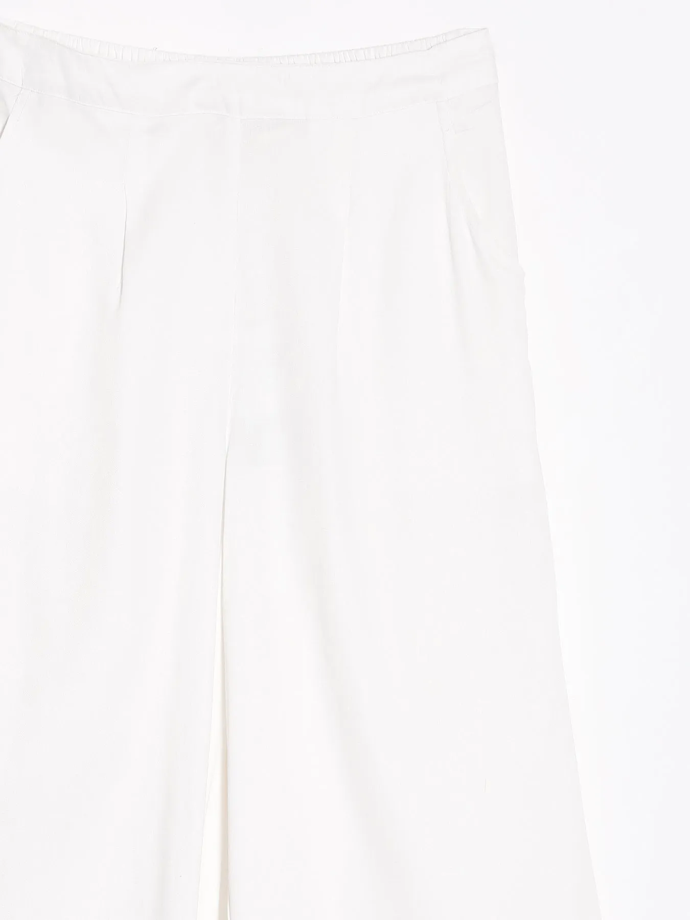 White Palazzo Pant